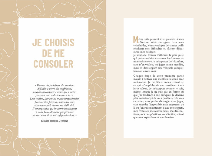 J'apprends à me consoler