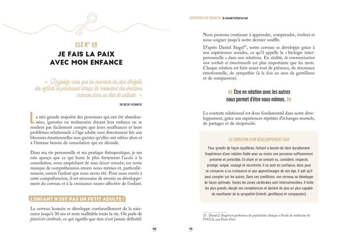 J'apprends à me consoler