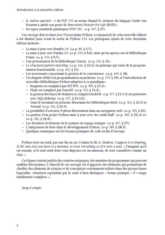 Programmation Python avancée - 2e éd.