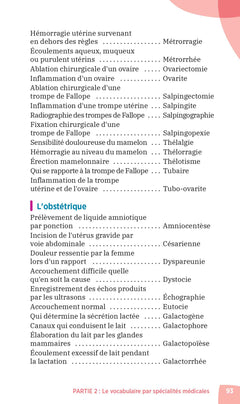 Le vocabulaire médical des AS/AP/AES