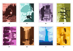 Coloriages mystères - Ombres & lumières