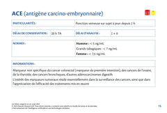 Les bilans sanguins en un coup d'oeil
