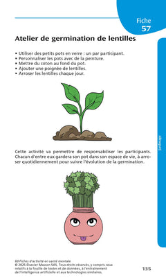 60 fiches d'activités en santé mentale