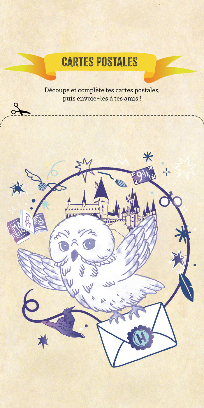 Harry Potter - Mon carnet de créations Hedwige