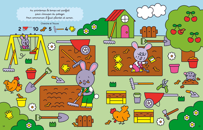 Mon cahier d'activités - Vive le printemps
