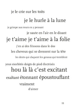 Poèmes pressés - Je t'aime, je t'aime, je t'aime