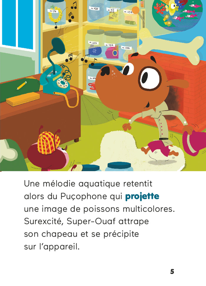 Super-Ouaf sous l'océan