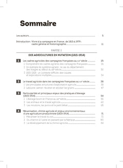 Vivre à la campagne en France, de 1815 aux années 1970