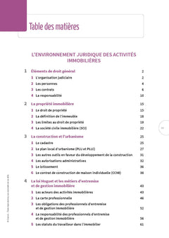 Droit de l'immobilier 2025
