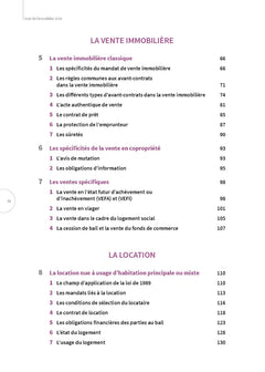 Droit de l'immobilier 2025