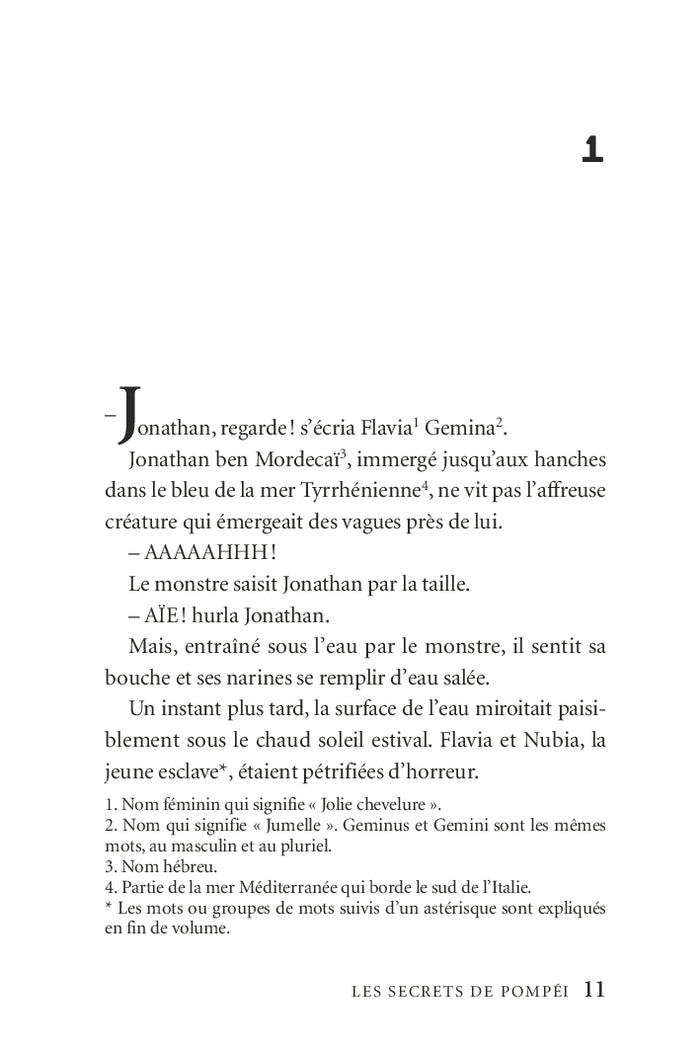 Les Mystères romains, tome 2 : Les Secrets de Pompéi