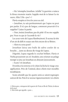 Les Mystères romains, tome 2 : Les Secrets de Pompéi