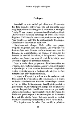 Gestion de projets d'envergure