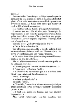 C'est dans le roman