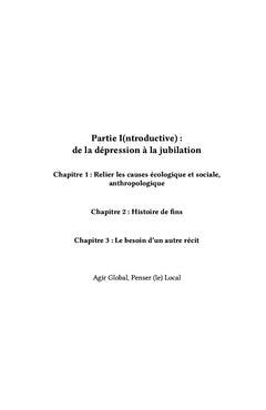 Changement clim-éthique: "Agir Global, Penser Local" et autres retournements jubilatoires