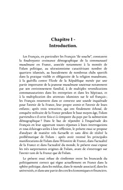 La France au défi de l'islam