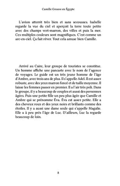 Camille Grouve en Égypte