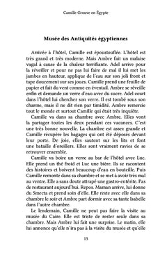 Camille Grouve en Égypte