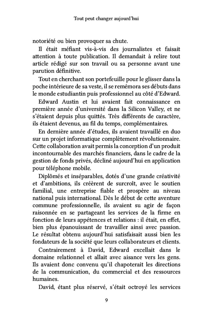 Tout peut changer aujourd'hui