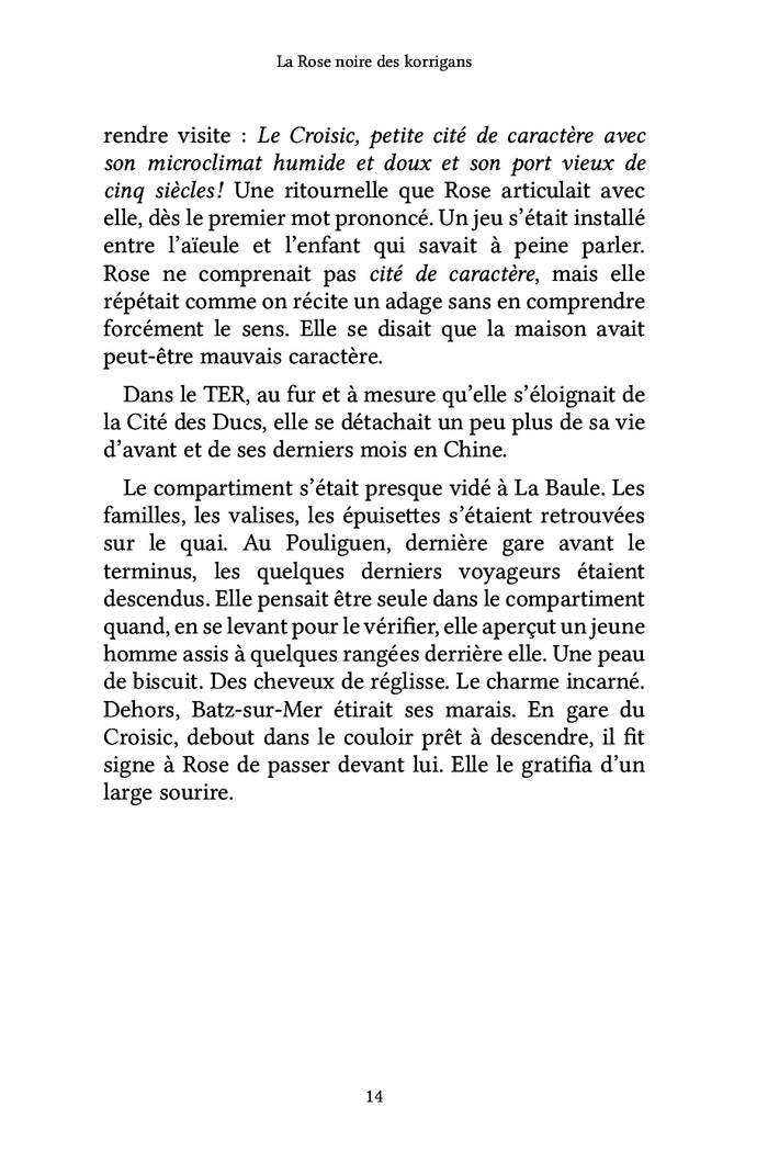 La rose noire des korrigans