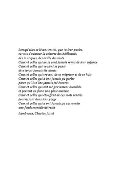 Les vitrines de ma mère