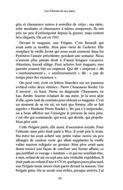 Les vitrines de ma mère