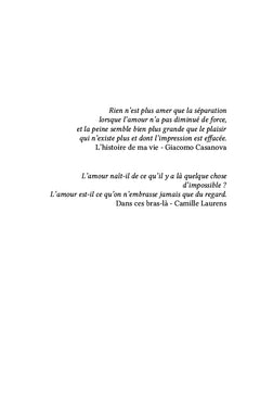 Amours amères si cruelles