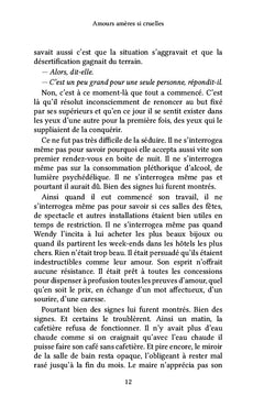 Amours amères si cruelles