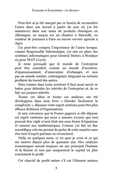 Économie et Économistes « Le divorce »