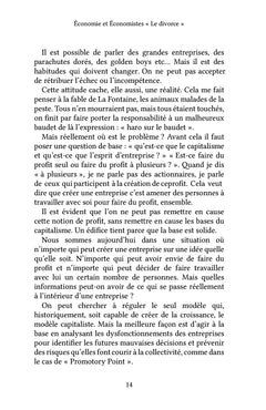 Économie et Économistes « Le divorce »