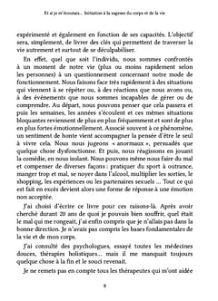Et si je m'écoutais... Initiation à la sagesse du corps et de la vie