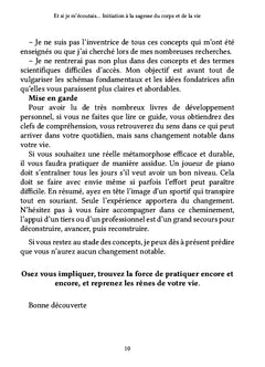Et si je m'écoutais... Initiation à la sagesse du corps et de la vie