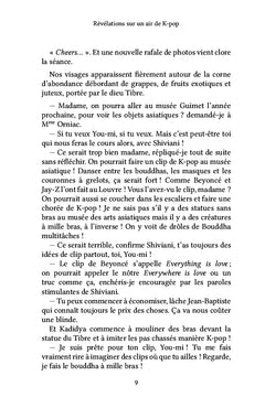 Révélations sur un air de K-pop