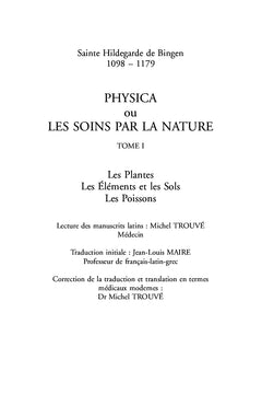 Physica ou les soins par la nature
