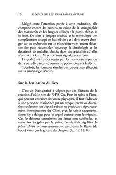 Physica ou les soins par la nature