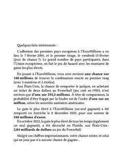Petites et Grandes Histoires autour de la Loterie