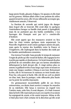 Matries, Terres Lointaines