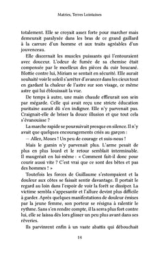 Matries, Terres Lointaines