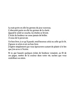 La couleur du bonheur