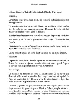 La couleur du bonheur