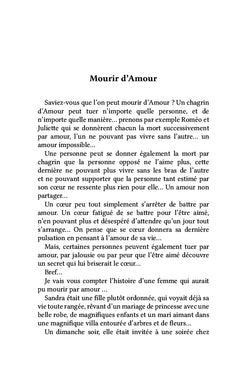 Mourir d'amour