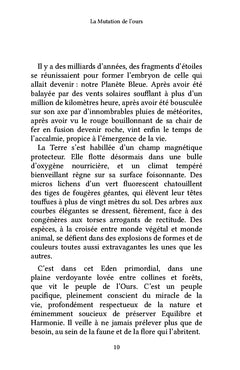 La mutation de l'ours
