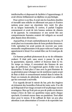 Quels mots me dirais-tu ?