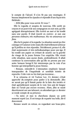 Quels mots me dirais-tu ?