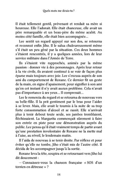 Quels mots me dirais-tu ?