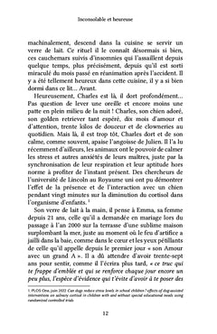 Inconsolable et heureuse