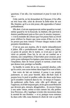 Inconsolable et heureuse
