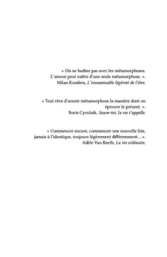 Les Métamorphoses ordinaires