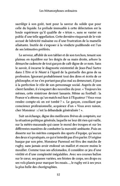 Les Métamorphoses ordinaires