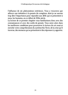 L'Anthropozoïque Un nouveau récit écologique